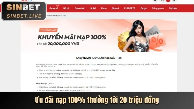 Khuyến mãi chào mừng thành viên mới m99 login